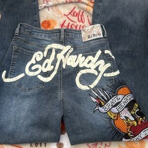 Ed Hardy denim jeans